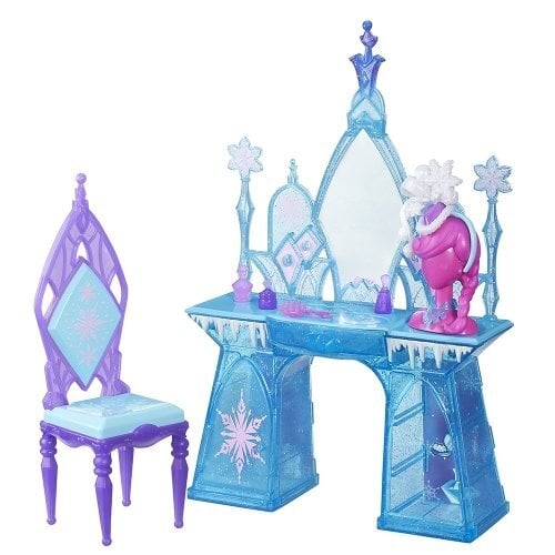 Rinkinys Elzos grožio staliukas/lova "Ledo šalis" (Frozen), 1 vnt. цена и информация | Žaislai mergaitėms | pigu.lt
