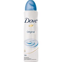 Purškiamas dezodorantas Dove Original, 150 ml kaina ir informacija | Dezodorantai | pigu.lt