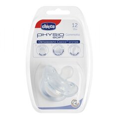 Silikoninis čiulptukas Chicco Physio Soft, 12 mėn. kaina ir informacija | Chicco Vaikams ir kūdikiams | pigu.lt