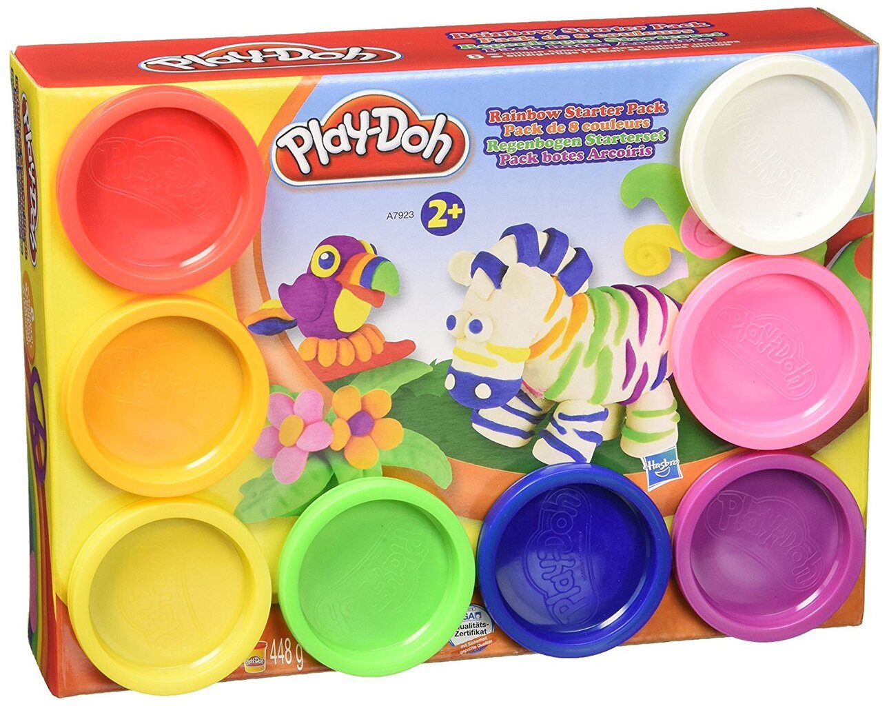 Plastilino rinkinys Play-Doh Rainbow Starter Pack kaina ir informacija | Lavinamieji žaislai | pigu.lt