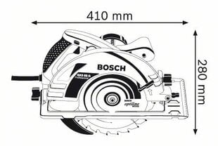 Diskinis pjūklas Bosch GKS 85 G kaina ir informacija | Bosch Elektriniai įrankiai | pigu.lt