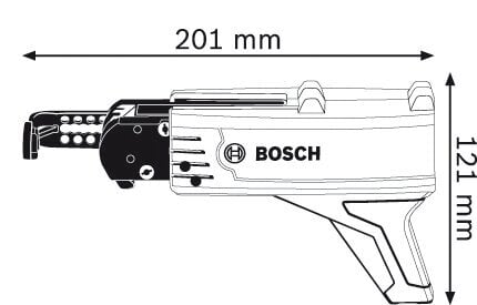 Priedas varžtams sukti Bosch, be akumuliatoriaus цена и информация | Suktuvai, gręžtuvai | pigu.lt