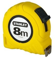 Matavimo juosta Stanley 0-30-457, 8 m kaina ir informacija | Mechaniniai įrankiai | pigu.lt