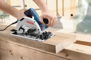 Diskinis pjūklas Bosch Professional GKS 55+ GCE 0601682100, be akumuliatoriaus ir įkroviklio kaina ir informacija | Bosch Santechnika, remontas, šildymas | pigu.lt