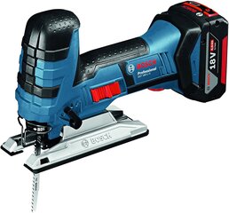 Siaurapjūklis Bosch GST 18V-LI S kaina ir informacija | Bosch Elektriniai įrankiai | pigu.lt