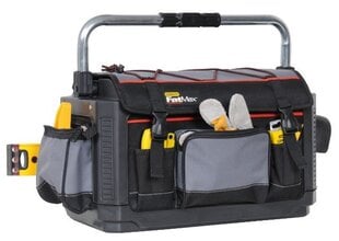 Stanley 1-79-213 Fatmax Plastic Fabric Open Tote CW Cover, 490 мм x 280 мм x 310 мм цена и информация | Ящики для инструментов, держатели | pigu.lt