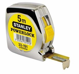 Рулетка измерительная Stanley 0-33-442 цена и информация | Механические инструменты | pigu.lt