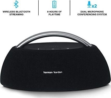 Harman Kardon Go + Play, juoda kaina ir informacija | Garso kolonėlės | pigu.lt