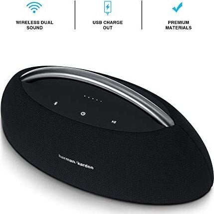 Harman Kardon Go + Play, juoda kaina ir informacija | Garso kolonėlės | pigu.lt