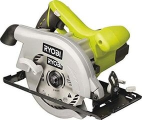 Дисковая пила с питанием от сети Ryobi 1150 Вт, 55 мм, EWS1150RS цена и информация | Пилы, циркулярные станки | pigu.lt