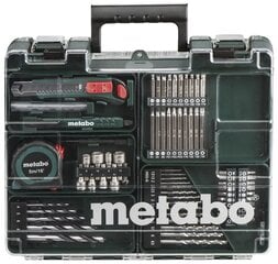 Мобильный комплект мастера Metabo BS 18 Li 74 с принадлежностями цена и информация | Шуруповерты, дрели | pigu.lt