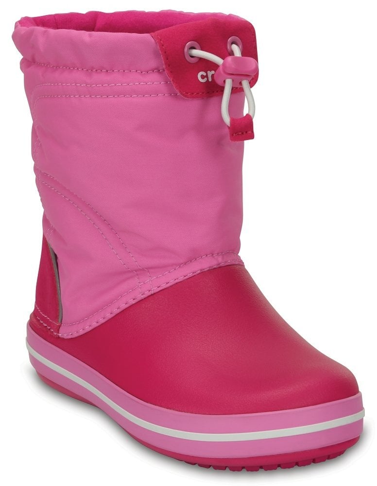 Aulinukai mergaitėms Crocs™ Crocband LodgePoint Candy Pink цена и информация | Aulinukai vaikams | pigu.lt