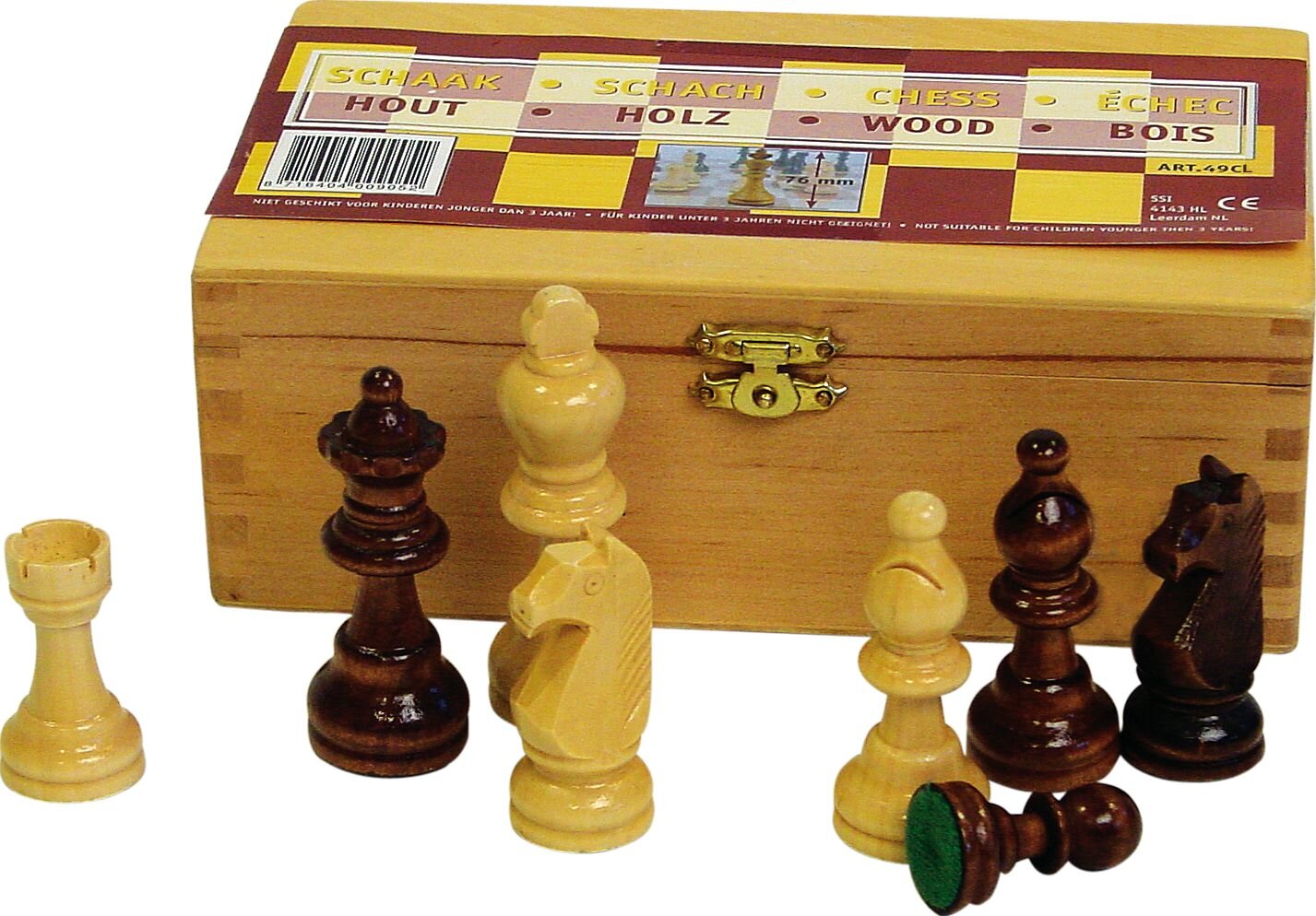 Šachmatų figūrų rinkinys Abbey Game, 49 cm цена и информация | Stalo žaidimai, galvosūkiai | pigu.lt