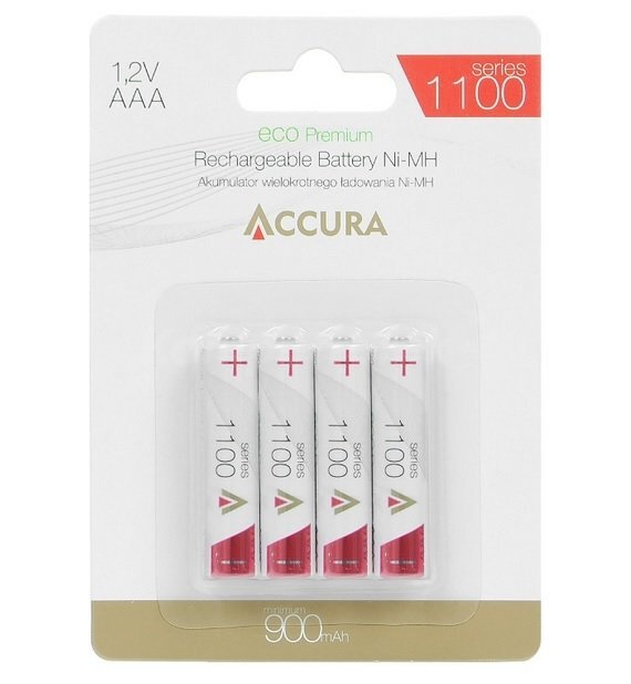 Elementai Accura AAA Premium 1100mAh, 4 vnt. цена и информация | Elementai | pigu.lt