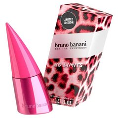 Bruno Banani No Limits EDT для женщин 40 ml цена и информация | Женские духи | pigu.lt