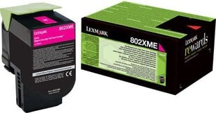Lexmark 80C2XME (802XM) Toner cartridge, цена и информация | Картриджи для лазерных принтеров | pigu.lt