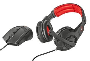 GXT 784 2-in-1 Gaming Set With Headset & Mouse цена и информация | Наушники | pigu.lt