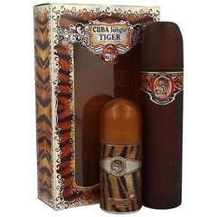 Комплект Cuba Tiger: edp 100 мл + дезодорант 50 мл цена и информация | Cuba Paris Духи, косметика | pigu.lt