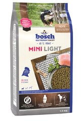 Bosch Petfood Mini Light (High Premium) 1kg kaina ir informacija | Sausas maistas šunims | pigu.lt