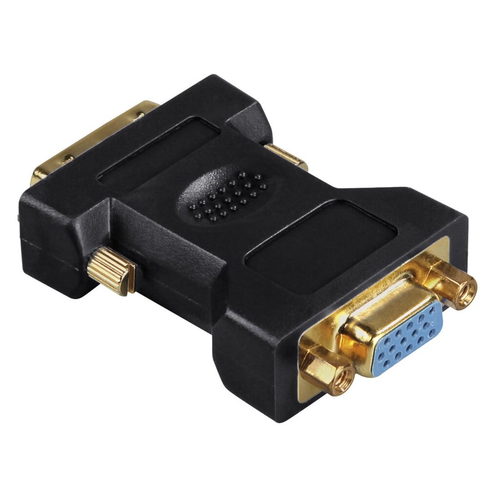 Hama adapteris VGA DVI 00045073 kaina ir informacija | Adapteriai, USB šakotuvai | pigu.lt