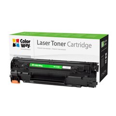 ColorWay Econom Toner Cartridge, Black, Canon 737, HP CF283X kaina ir informacija | Kasetės lazeriniams spausdintuvams | pigu.lt