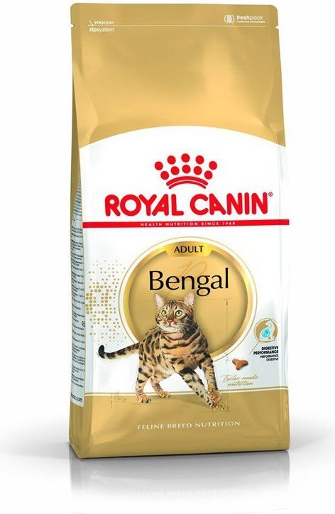 Royal Canin Bengalų veislės katėms Bengal Adult, 10 kg цена и информация | Sausas maistas katėms | pigu.lt