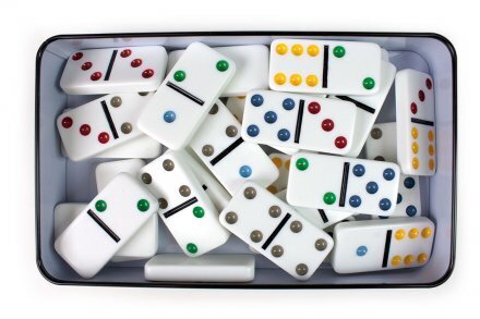 Žaidimas „Domino Double 6" kaina ir informacija | Stalo žaidimai, galvosūkiai | pigu.lt