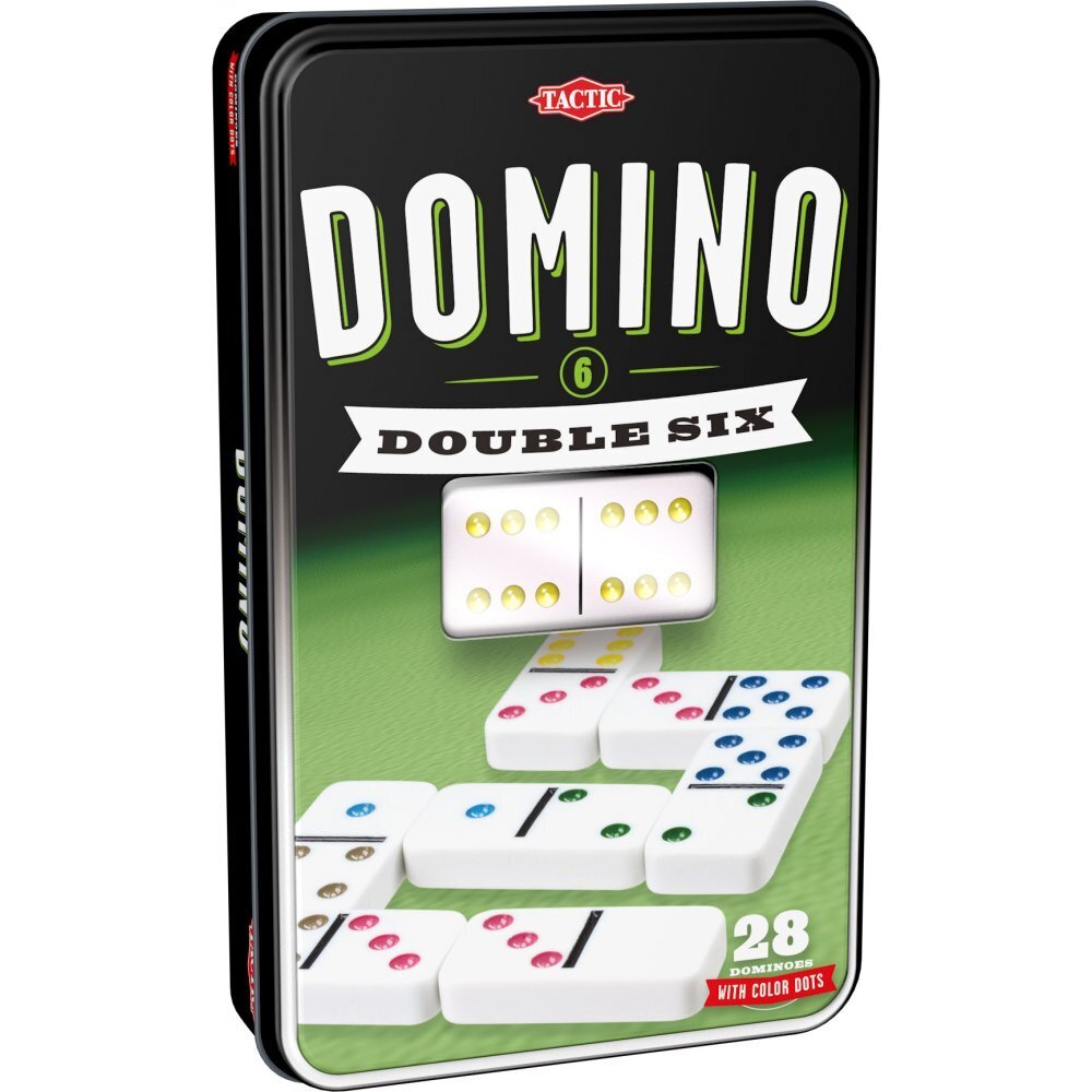 Žaidimas „Domino Double 6" цена и информация | Stalo žaidimai, galvosūkiai | pigu.lt