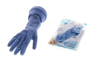 Латексные перчатки, S размер, 1 пара цена и информация | Инвентарь для уборки и принадлежности | pigu.lt