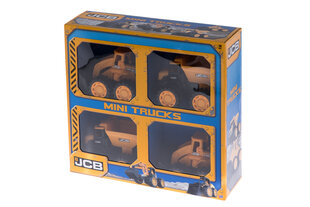 Комплект JCB, 4 шт. цена и информация | Игрушки для мальчиков | pigu.lt