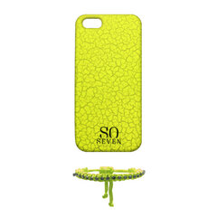 So Seven Coque Fluo Apple iPhone 5/5S/SE Yellow kaina ir informacija | Telefono dėklai | pigu.lt