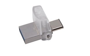 KINGSTON 128GB DT microDuo 3C, USB3.0/3.1 + флэш-накопитель Type-C цена и информация | USB накопители | pigu.lt