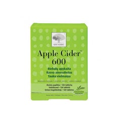 Таблетки NEW NORDIC APPLE CIDER 600, 120 шт. цена и информация | Витамины, пищевые добавки, препараты для красоты | pigu.lt