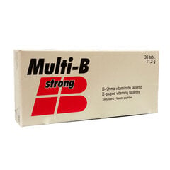 Maisto papildas Multi-B Strong, 30 tablečių kaina ir informacija | Vitaminai, maisto papildai, preparatai gerai savijautai | pigu.lt