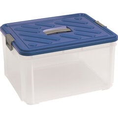 Коробка с крышкой и ручкой Hobby Vanity 30л 45,5x36x25,5cм  цена и информация | Тумба с ящиками Versa | pigu.lt