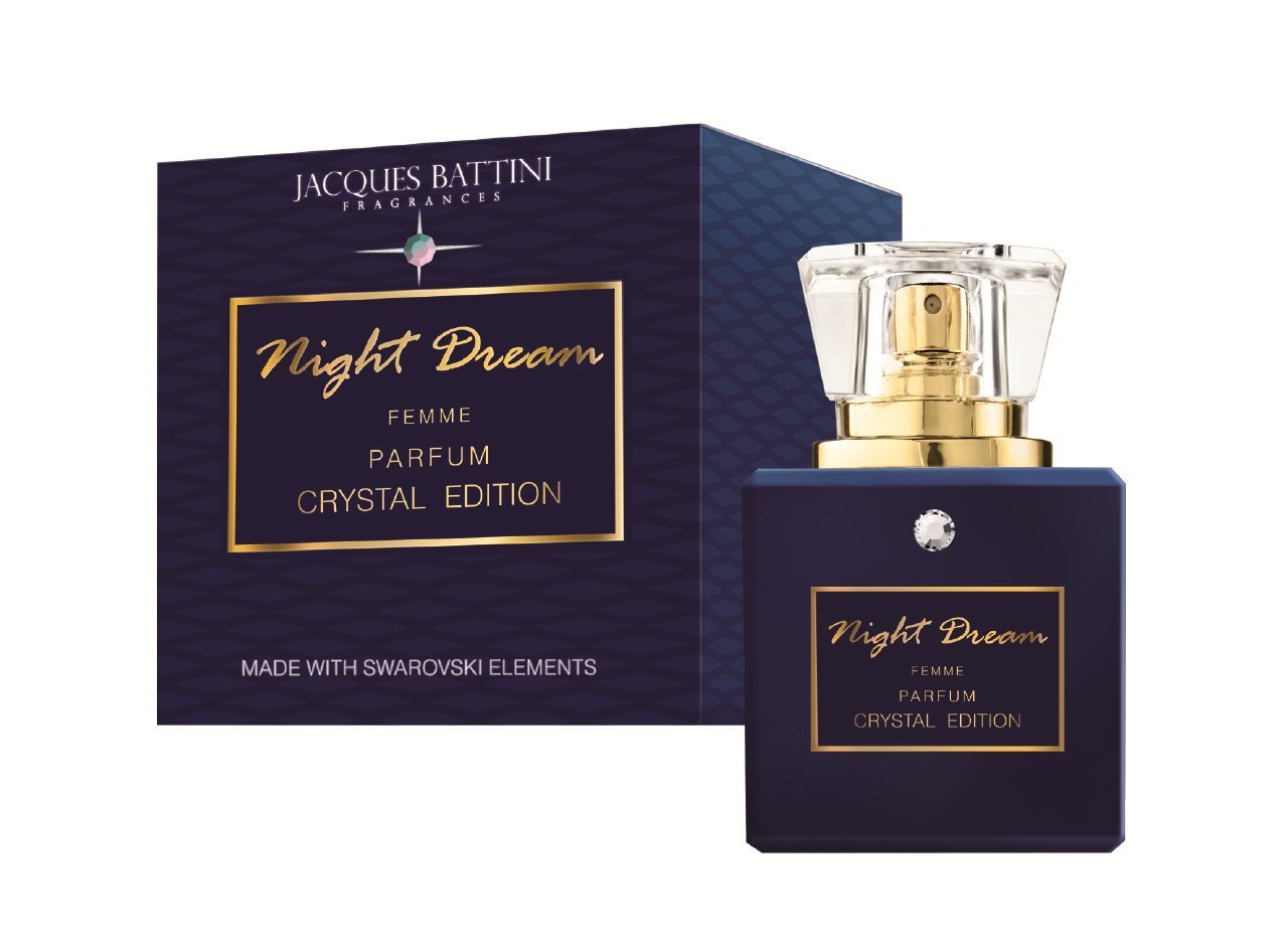 Kvapusis vanduo Jacques Battini Swarovski Crystal Edition Night Dream EDP moterims 50 ml kaina ir informacija | Kvepalai moterims | pigu.lt