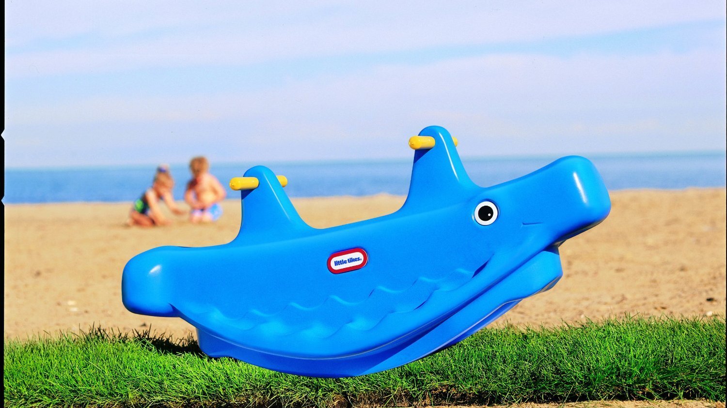 Sūpuoklės "Banginis" Little Tikes, mėlynos kaina ir informacija | Sūpynės | pigu.lt