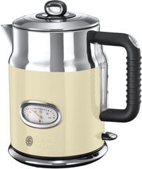 Russell Hobbs 21672-70 Retro Vintage Cream цена и информация | Электрочайники | pigu.lt