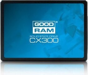 GoodRam CX300 120GB SATA 3 (SSDPR-CX300-120) цена и информация | Внутренние жёсткие диски (HDD, SSD, Hybrid) | pigu.lt