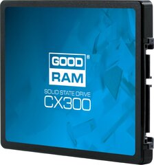 GoodRam CX300 120GB SATA 3 (SSDPR-CX300-120) цена и информация | Внутренние жёсткие диски (HDD, SSD, Hybrid) | pigu.lt