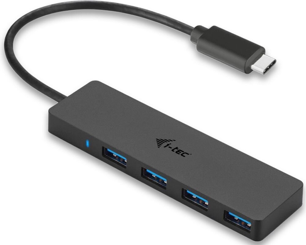 I-TEC C31HUB404 цена и информация | Adapteriai, USB šakotuvai | pigu.lt