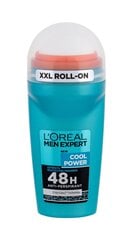 Rutulinis dezodorantas L'Oreal Paris Men Expert Cool Power 50 ml kaina ir informacija | Dezodorantai | pigu.lt