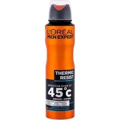 Дезодорант-спрей для мужчин L'Oreal Paris Men Expert Thermic Resist, 150 мл цена и информация | Дезодоранты | pigu.lt