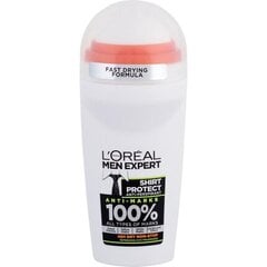 Шариковый дезодорант L'Oreal Paris Men Expert Shirt Protect 50 мл цена и информация | Дезодоранты | pigu.lt