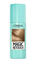 Ataugusias plaukų šaknis paslepiantis purškiklis L'Oreal Paris Magic Retouch Dark Blonde 75 ml kaina ir informacija | Plaukų dažai | pigu.lt