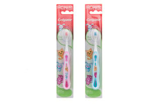 Dantų šepetėlis vaikams Colgate Kids Extra Soft 2+, 1 vnt. kaina ir informacija | Dantų šepetėliai, pastos | pigu.lt