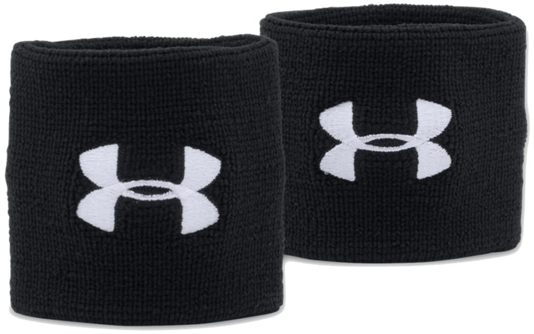 Riešinės Under Armour Opaski na nadgarstek Performance Wristband 1276991-001, juodos