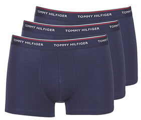 Мужские трусы Tommy Hilfiger Stretch Trunk (3 шт. в упаковке), синий цена и информация | Трусы | pigu.lt