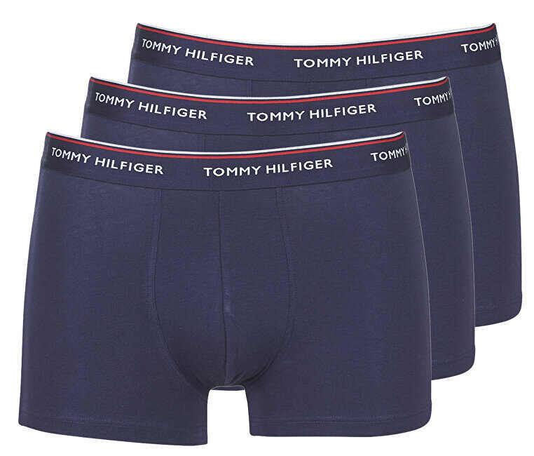 Tommy Hilfiger vyriškos trumpikės Stretch Trunk, mėlynos цена и информация | Trumpikės | pigu.lt