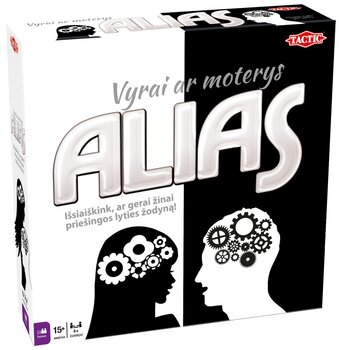 Stalo žaidimas Alias: vyrai ar moterys? LT kaina ir informacija | Stalo žaidimai, galvosūkiai | pigu.lt